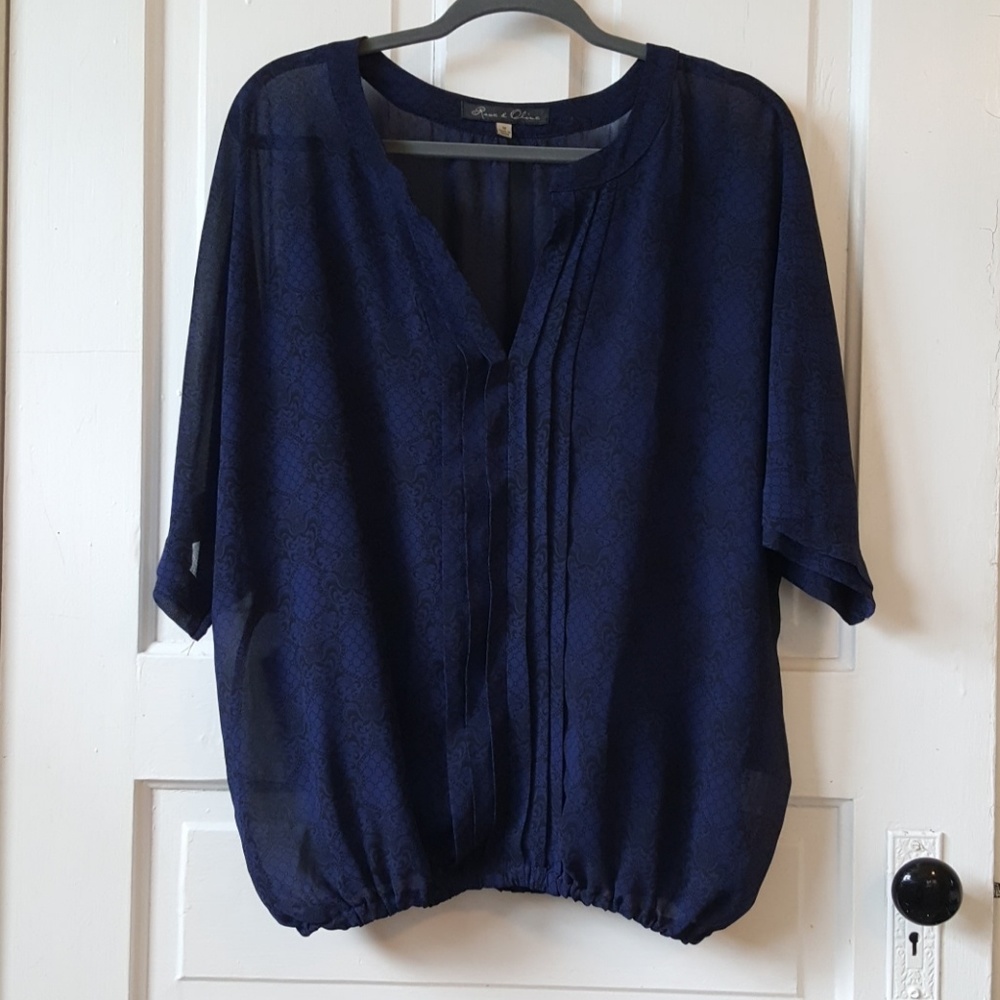Rose & Olive blouse